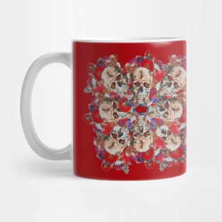 Skull Flower Power Party Mug